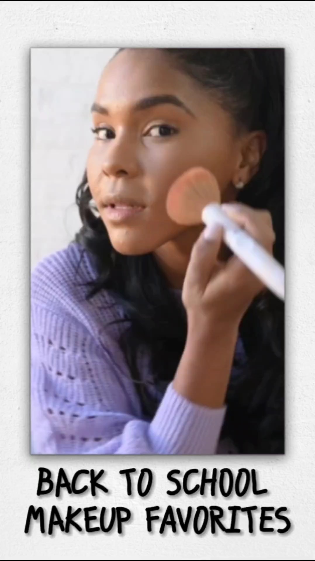 Cosmétiques Promotion de la rentrée scolaire Beating Match Style TikTok