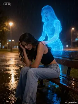Sad AI