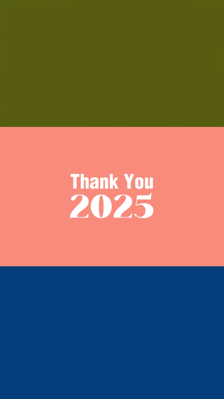THANK YOU 2025