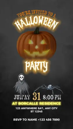 invite Halloween