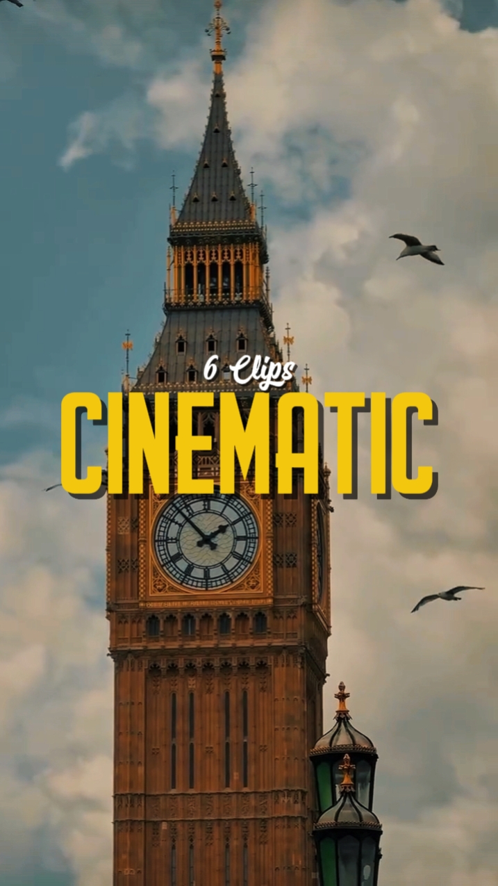 6 CLIPS CINEMATIC
