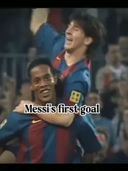 Messi's first goal