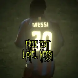 Free Edit Messi 