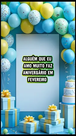 Feliz aniversário 
