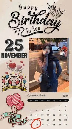 25 November Brithday