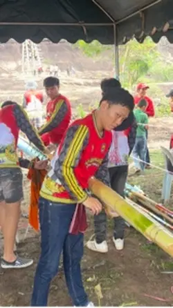 Laos rockets festiva