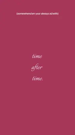 time after time
