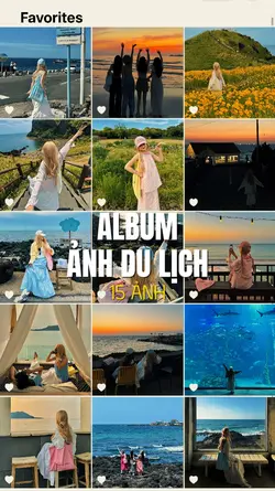 Album ảnh du lịch
