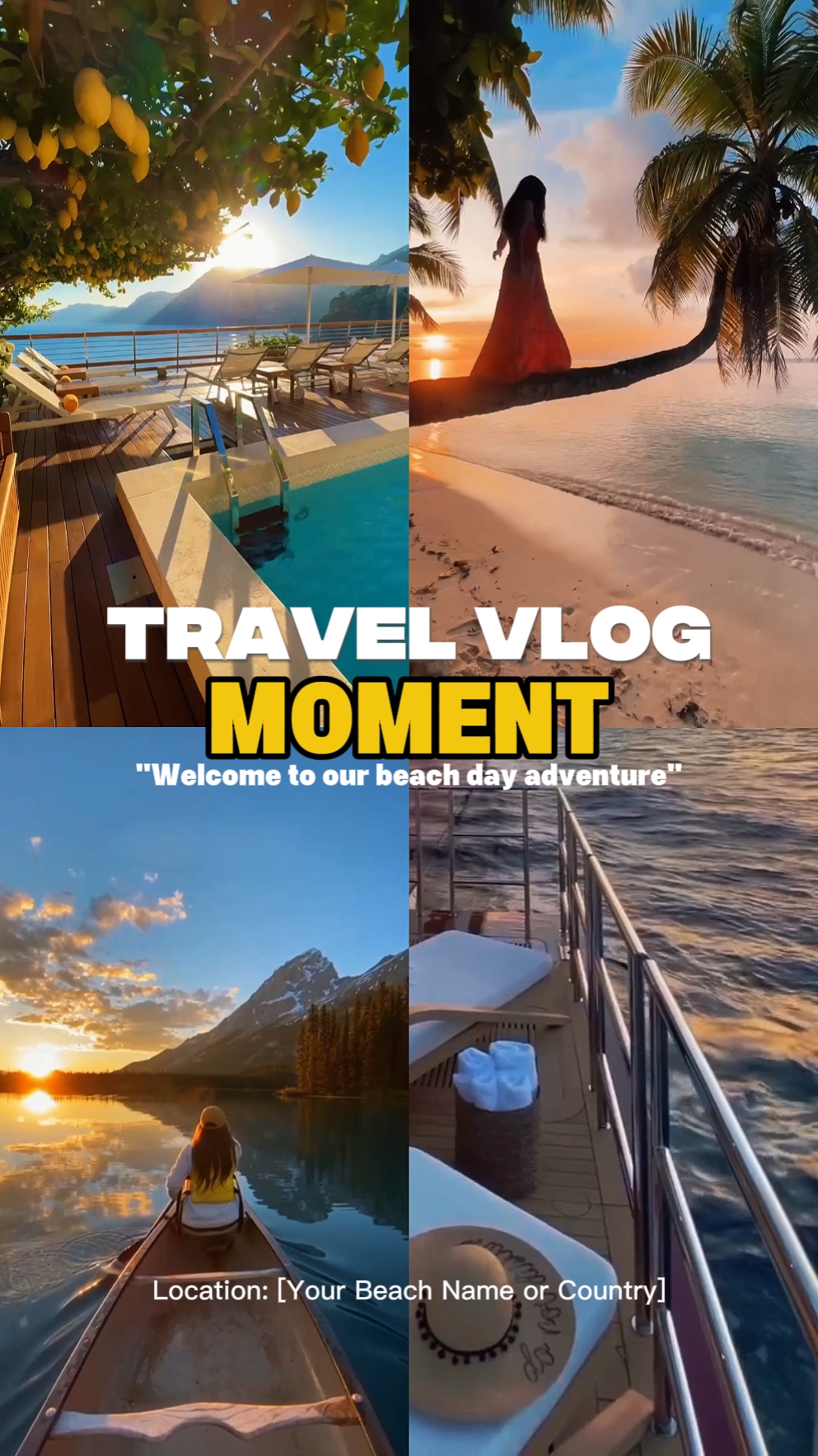 Perjalanan Pantai Vlog 