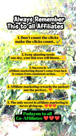 Affiliate Motivation