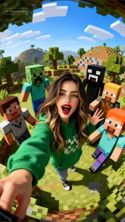 Minecraft Selfie