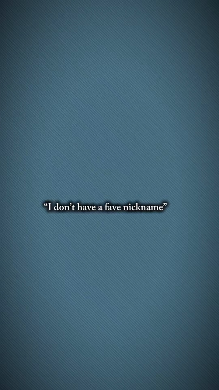 * surnom