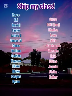 Ship my class!