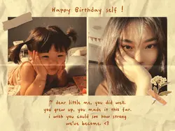 happy birthday self