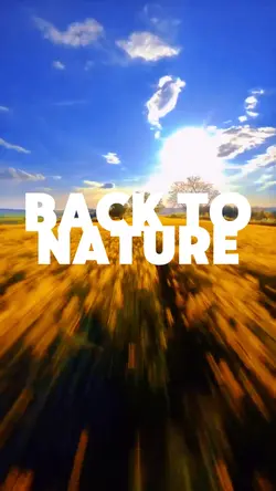 back to nature