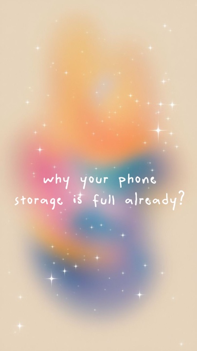 storage is full💞