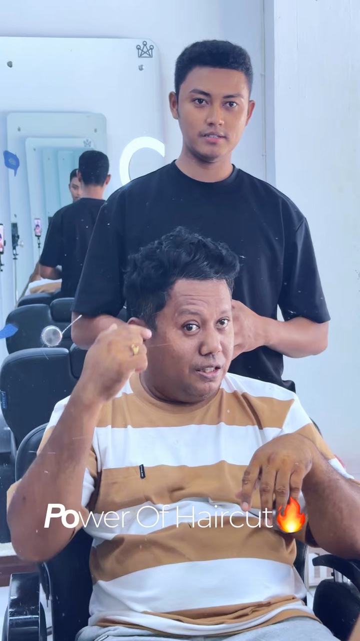 power of haircut 💈