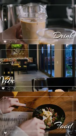 Vibe drink food 