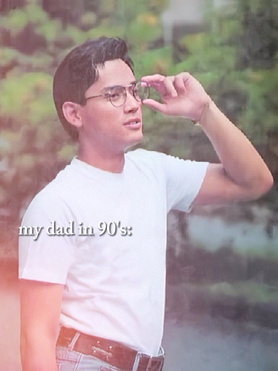 my dad in 90's 