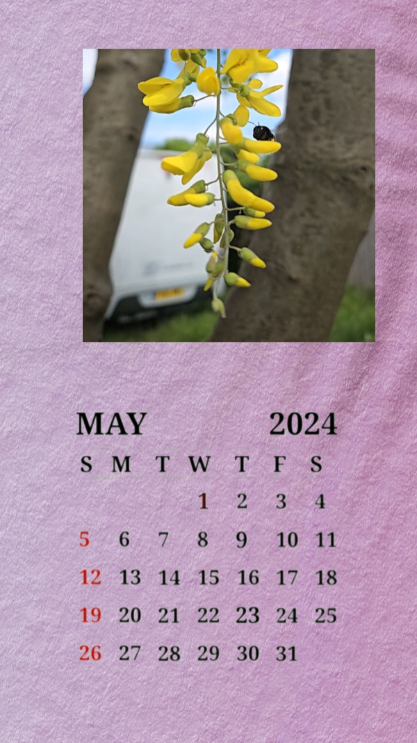 May calendar 