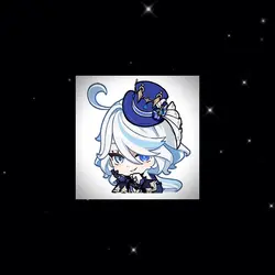 フリーナかわよ💙(模写)是非使ってね！