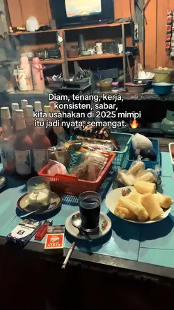 Diam, tenang, kerja
