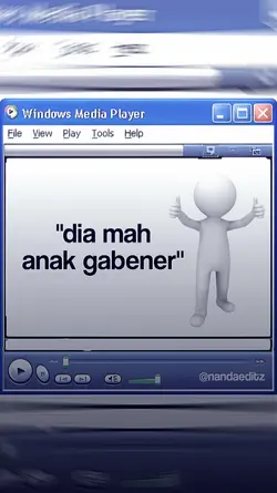 dia mah anak gabener