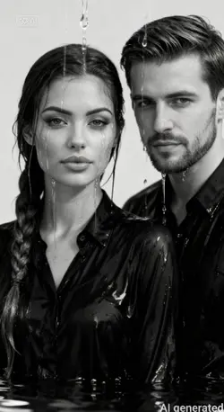 Couple blackandwhite