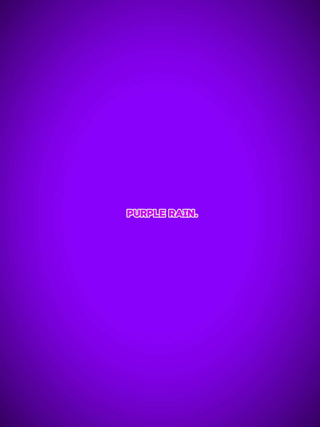 Purple rain