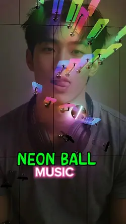 neon ball music