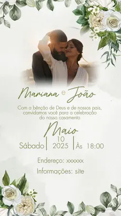 Convite casal