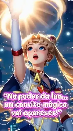 Convite Sailor Moon