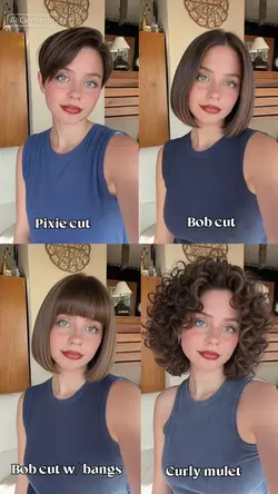 4 hairstyle effect