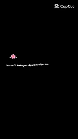 Karanfil kokuyor