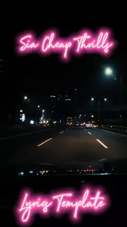 Cheap Thrills Sia
