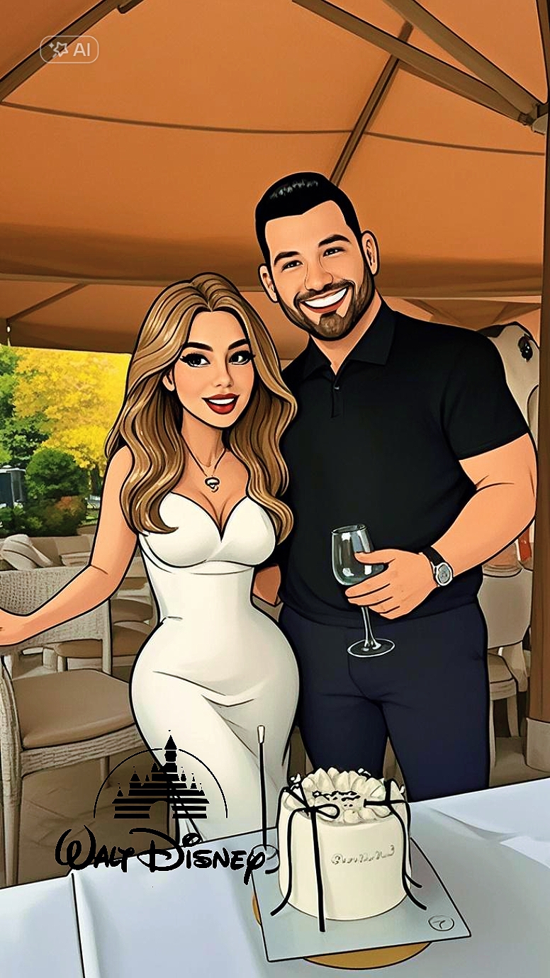 Casal de desenhos animados