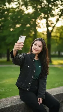 Selfie colaj: vibe urban rapid