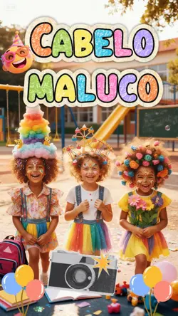 cabelo maluco