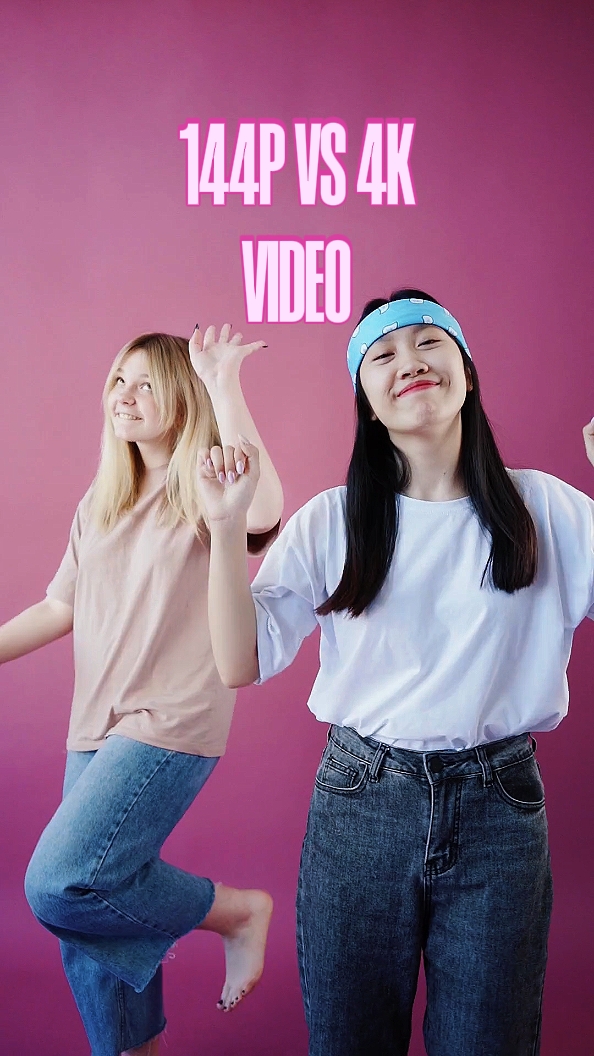 144P Vs 4K Video
