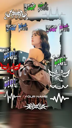 free frame & WM/logo