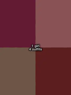 1girl 4 outfit