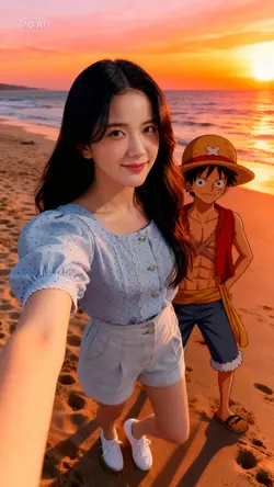 AI Selfie Luffy