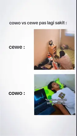 cowok lagi sakit