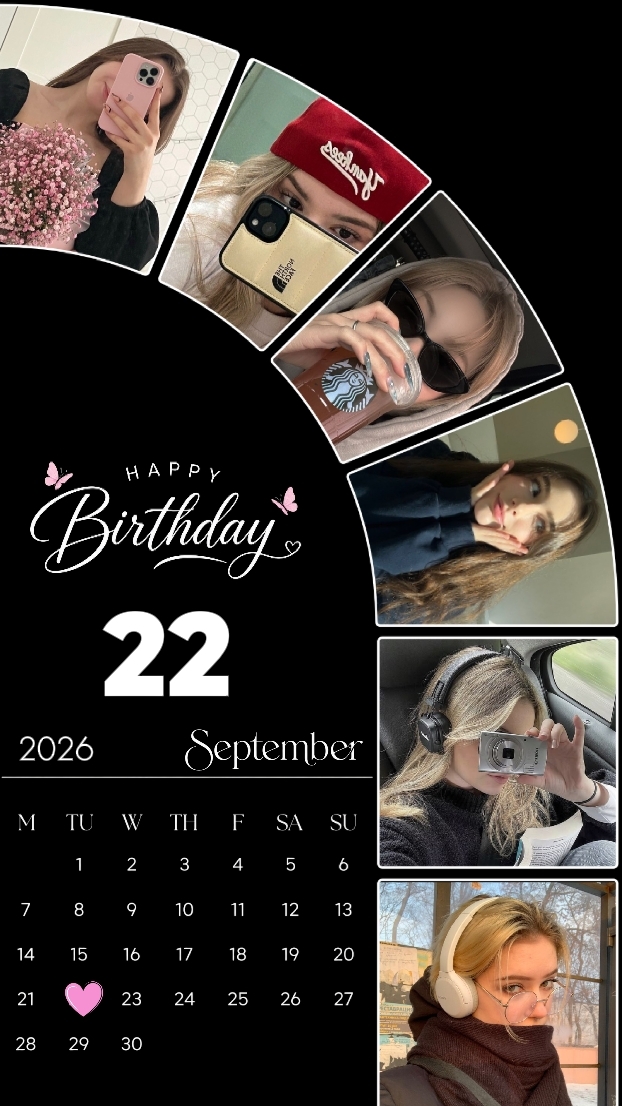 BIRTHDAY 22 SEPTEMBE