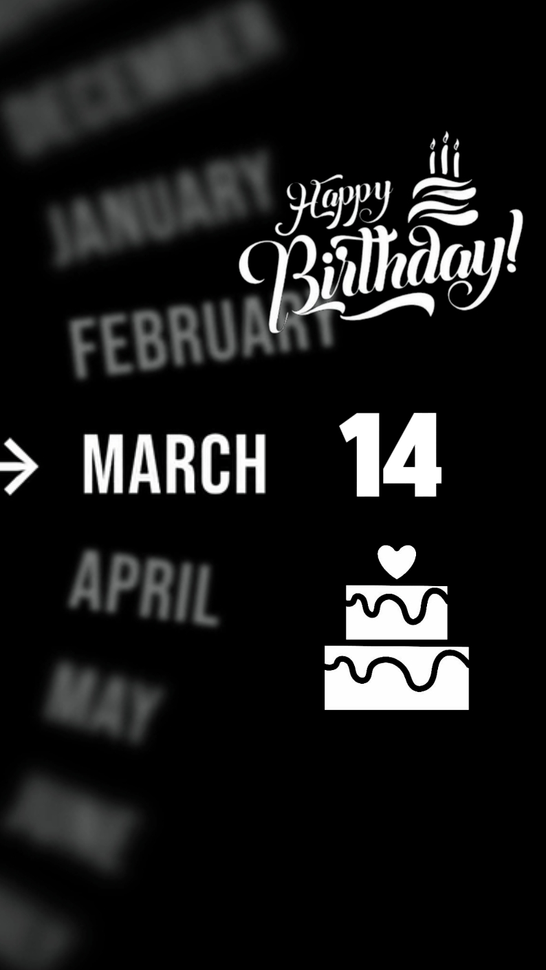 HBD 14March 2026