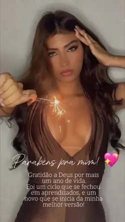 parabéns pra mim!