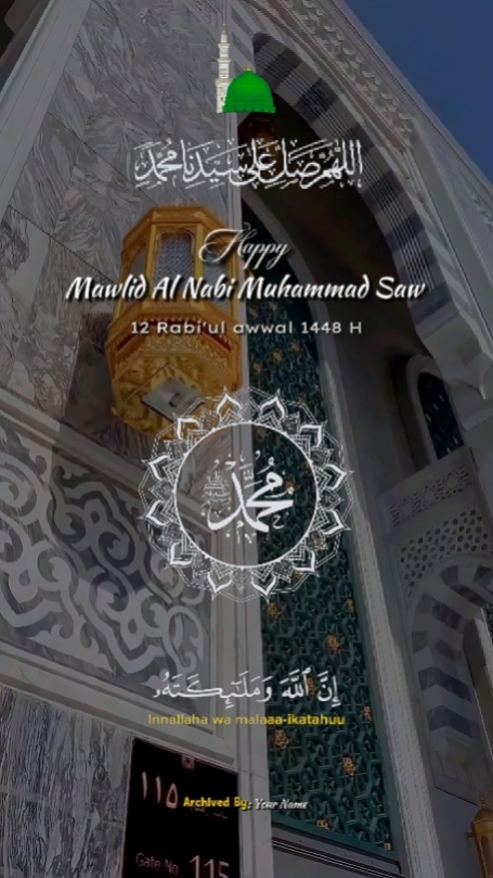 Happy Al Mawlid 