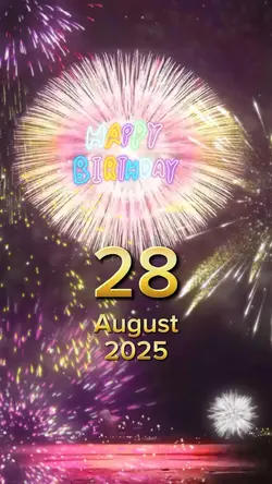 hbd 28 August 2025
