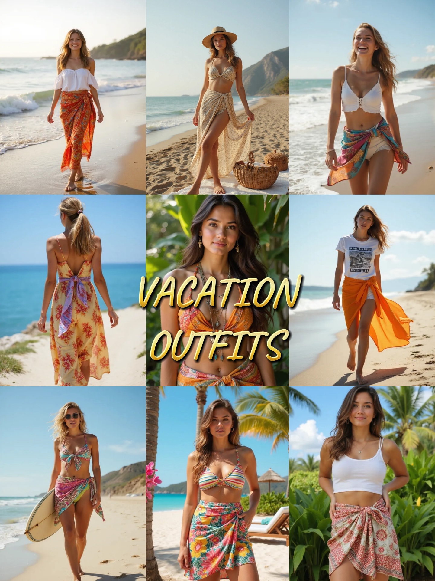 Vacation outfits 