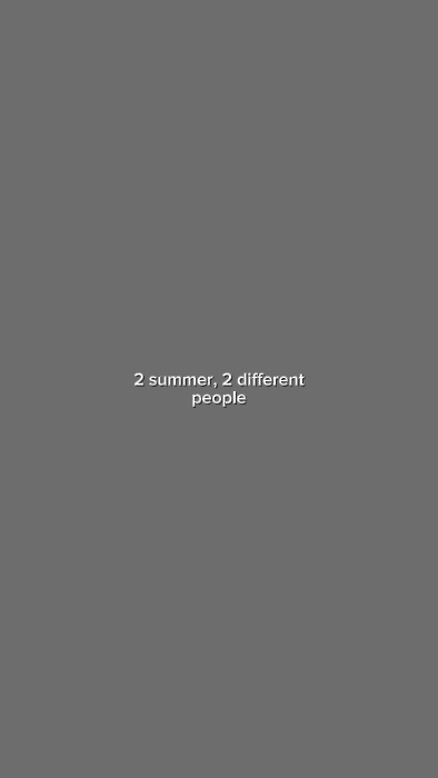 2 Sommer, 2 diff. 